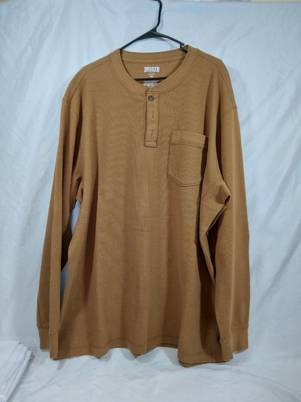 Duluth Trading Co Waffle Knit Sweater 2XL